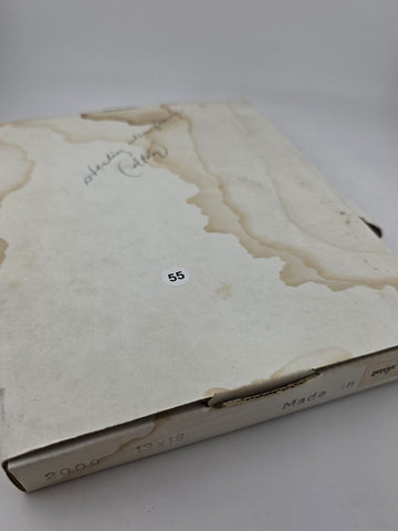 New Vintage 5x7 Dioni Italy Picture Frame Silver Plate Wood Frame 1970’s 80’s.