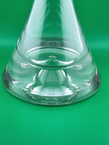Vintage Decanter Val Saint Lambert Numbered Heavy Crystal Belgium Barware Whisky