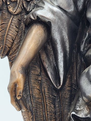 Rare Large Original 1994 Austin Sculpture Guardian Angel Figurine Statue. 19 In.