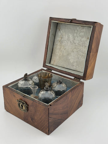 ULTRA RARE ANTIQUE FRENCH LOUIS XV, 18TH CENTURY PERFUME BOX - CAVE À PARFUM