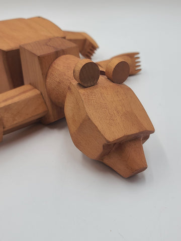 AREAWARE | URSA MINOR BEAR WOODEN TOY | DAVID WEEKS | WOOD CREATURES