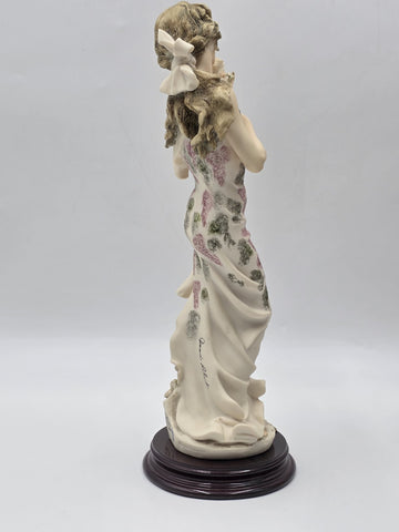 Giuseppe Armani Rose 0678-C Hand Signed 1996 Society Event Figurine COA Italy.