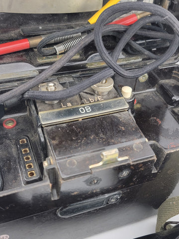 Vintage Collectible 1963 Cold War Elektrik Lorenz German Military Field Phone