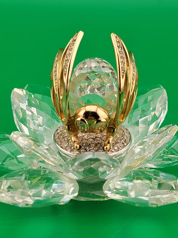 Vintage Swarovski Crystal "In Flight" Series - Bee Gold 7553NR100 (Retired) EUC