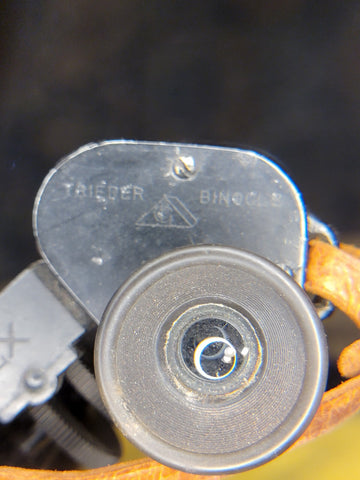 Rare Antique 1900's Germany CP GOERZ of Berlin Trieder 12x Twin-Wheel BINOCULARS