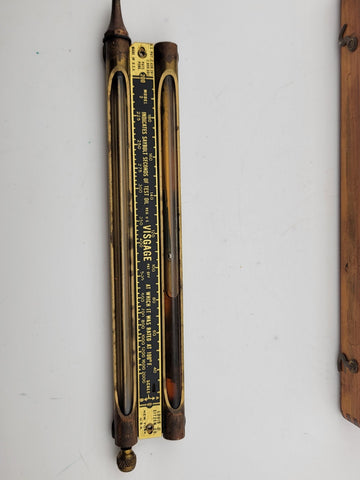 Rare Antique Louis Eitzen Visgage Oil Viscosity Comparator Instrument w/ Case