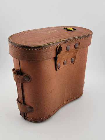 Rare Antique 1900's Germany CP GOERZ of Berlin Trieder 12x Twin-Wheel BINOCULARS