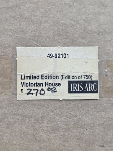 Rare Iris Arc Crystal Victorian House Christopher Hughes Limited 272/750 Box COA