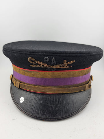 Rare Antique handmade IOOF PA chapter 53 Patriarchs Militants hat Odd-Fellows