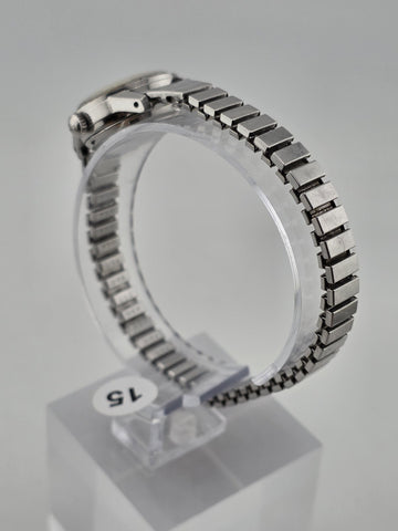 Vintage Girard Perregaux Gyromatic Silver Plated Ladies Watch. Excellent Cond.