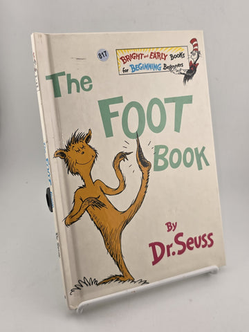Vintage Hardcover: The foot book Dr. Seus 1st Book Club Edition Random House