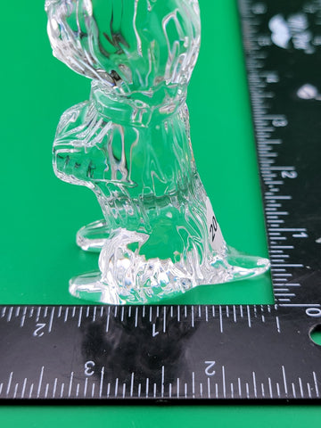 Vintage Collectible Waterford Crystal Scottish Terrier Dog Figurine 3.5". Read.