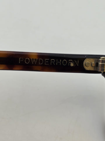 Rare 1960's VINTAGE B&L RAY BAN POWDERHORN TORTOISE SUNGLASSES