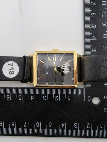 Vintage Collectible Disney Parks Mickey Mouse Watch by Bulova. Mint Condition.