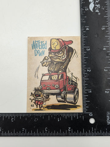 1970 Donruss Odd Rods Sticker Cards Lot of 12 Hot Rod Monster Rat Fink Style