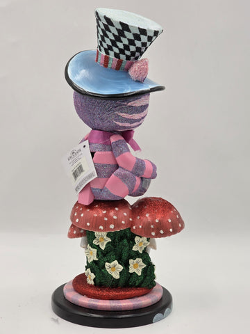 Kurt S. Adler HA0573 Hollywood Cheshire Cat Nutcracker, Multi-Colored, 15"