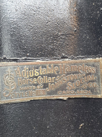 Ultra Rare Antique 19th C Drop Down Firefighting Station Clip On Horse Harness.