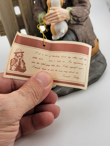 Vintage The Emmett Kelly JR Signature Collection Figurine Bookends Flambro