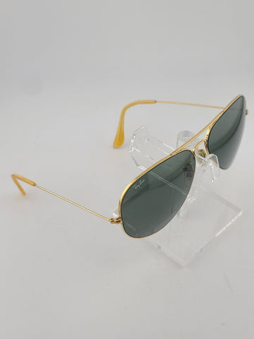 Rare 1970s 64/14mm VINTAGE B&L RAY BAN USA OUTDOORSMAN AVIATOR SUNGLASSES