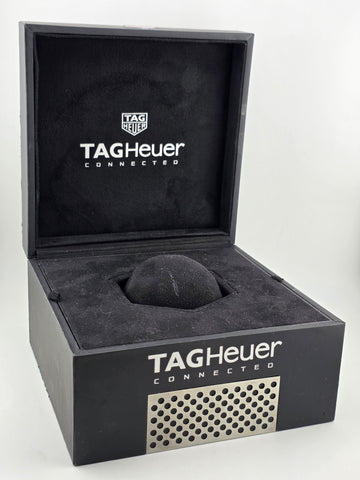 Genuine Original TAG HEUER Connected Watch Box Case W Cleaning Cloth Sealed.