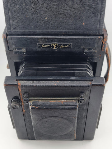 Thornton Pickard Junior Special Ruby Reflex 6x9cm w. Ross London Lens. Untested.