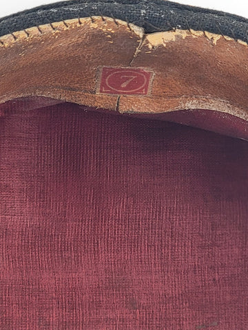Rare Antique handmade IOOF PA chapter 53 Patriarchs Militants hat Odd-Fellows