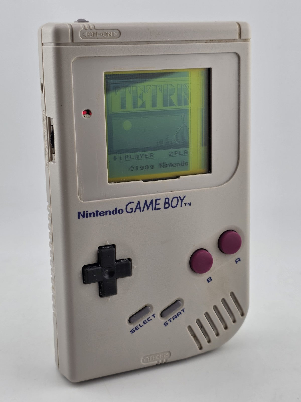 Original Nintendo GameBoy DMG-01 Handheld Console W Tetris Game - Working. Read.