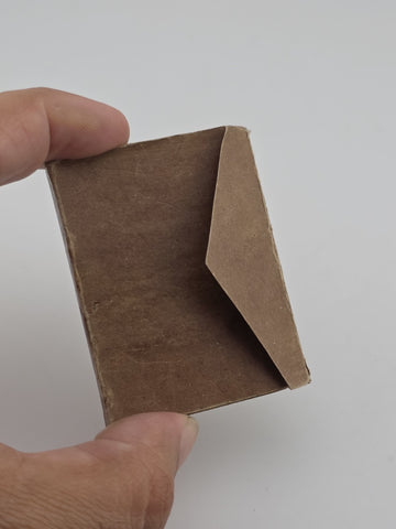 Antique Miniature Hand Written Islamic Quran Manuscript Surat Yassin, Gold Ink.