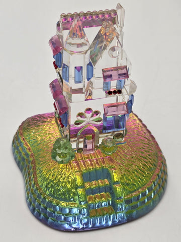 Rare Iris Arc Crystal Victorian House Christopher Hughes Limited 272/750 Box COA