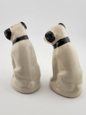 Vintage RCA Victor Dog Nipper Salt and Pepper Shakers "His Master’s Voice"