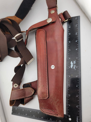 Rare Goud & Goodrich Shoulder Leather Holster Model 45 26 Right Handed