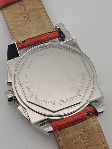 LOCMAN Cavallo Pazzo Chronograph Mother-of-Pearl Quartz Watch REF 161 Mens 40x47