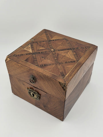ULTRA RARE ANTIQUE FRENCH LOUIS XV, 18TH CENTURY PERFUME BOX - CAVE À PARFUM