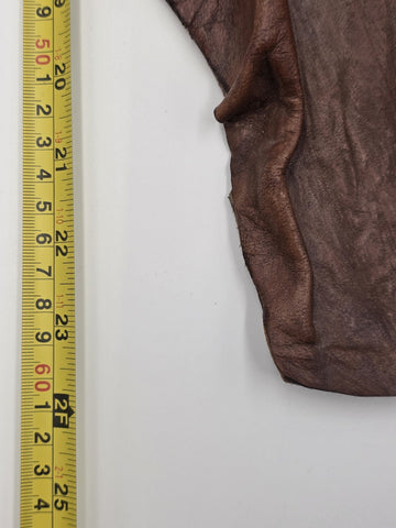 One Of A Kind XL Signed Costa Rican Hand Sculpted Leather Wall Relief Woman 1970