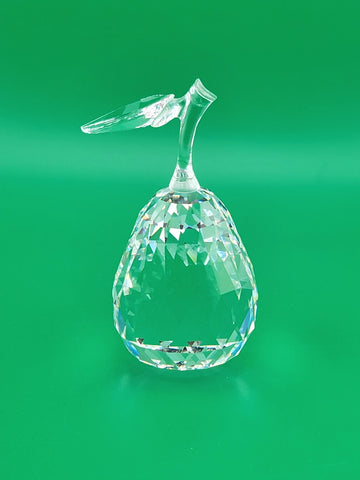 Swarovski Crystal 7476 000 002 Sparkling Fruit 162885 PEAR Figurine, 3 1/2"