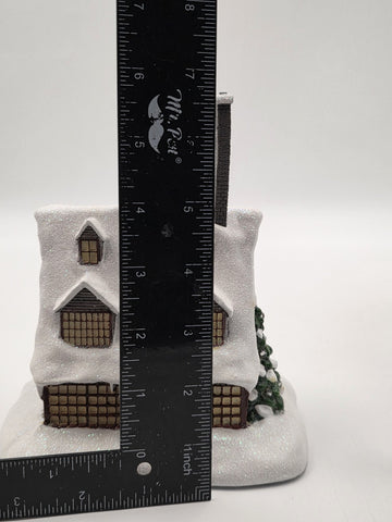 NEW Harry Potter Hawthorne Village Zonko's Joke Shop Lighted COA Figure. Works.
