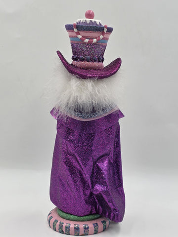 Kurt S. Adler 15-Inch Hollywood Sugar Plum Drosselmeyer Nutcracker, Multicolor