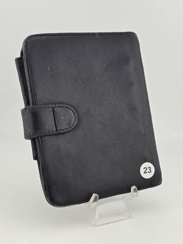 VTG MONTBLANC BOHEME 106788 POCKET ORGANIZER-WALLET BLACK-PEARL LEATHER ITALY