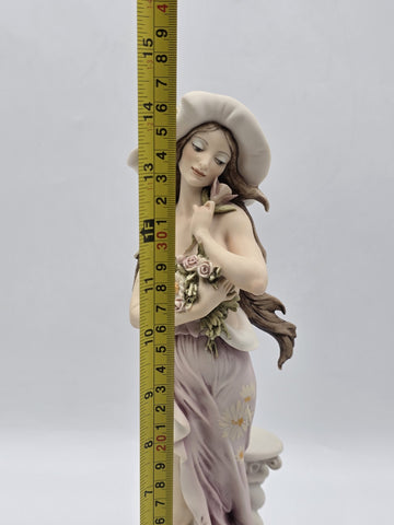 Giuseppe Armani Florence "Flora" 212C 1994 Hand Signed Porcelain Figurine w/ Box