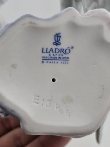 Ultra Rare Lladro Spain Retired 01008063 TRITON I -Glazed Finish Ltd. Ed. Mint.
