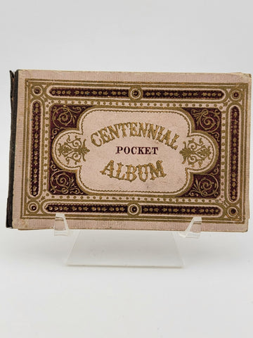 Civil War/ Indian War Era Centennial pocket album 1776-1876. Complete Booklet.