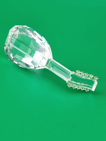 Rare Vintage Swarovski Crystal Lute 7477000004 169246. Retired 1997.  MIB+COA