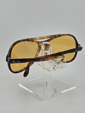 Rare 1960's VINTAGE B&L RAY BAN POWDERHORN TORTOISE SUNGLASSES