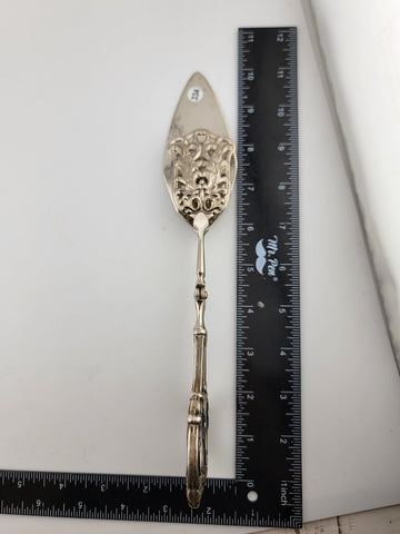 ORNATE STERLING SILVER HANDLE PASTRY  SERVER (MADE IN GERMANY)