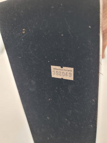 Rare 21" Wildwood Accents Bronze Lion Wood Obelisk Bookends Pair Neoclassical