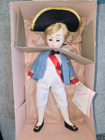 Rare Vintage MADAME ALEXANDER 12" DOLL LORD NELSON 1336 New in box.