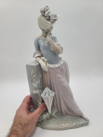 Vintage Large Lladro Retired Stunning Mint Condition Perfect #4850 Esthetic Pose