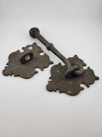 Rare Antique 18 Century Spanish Bronze Door Lock. Heavy Metal. Good Condition.