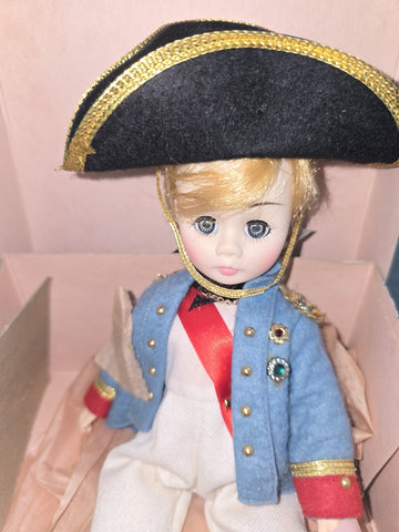Rare Vintage MADAME ALEXANDER 12" DOLL LORD NELSON 1336 New in box.