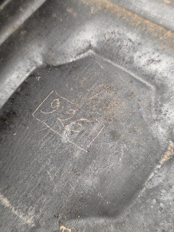 Rare Antique 1850's French Comtoise/Morbier Hanging Clock Movement. Untested.